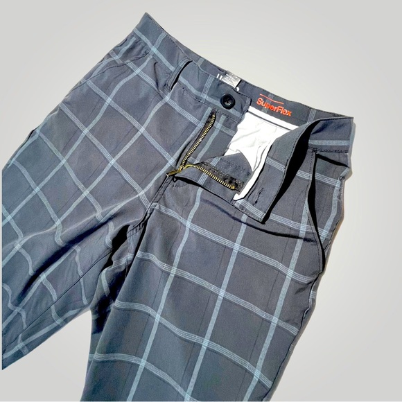 Urban Pipeline Superflex Flat Front Plaid Shorts - Picture 10 of 16